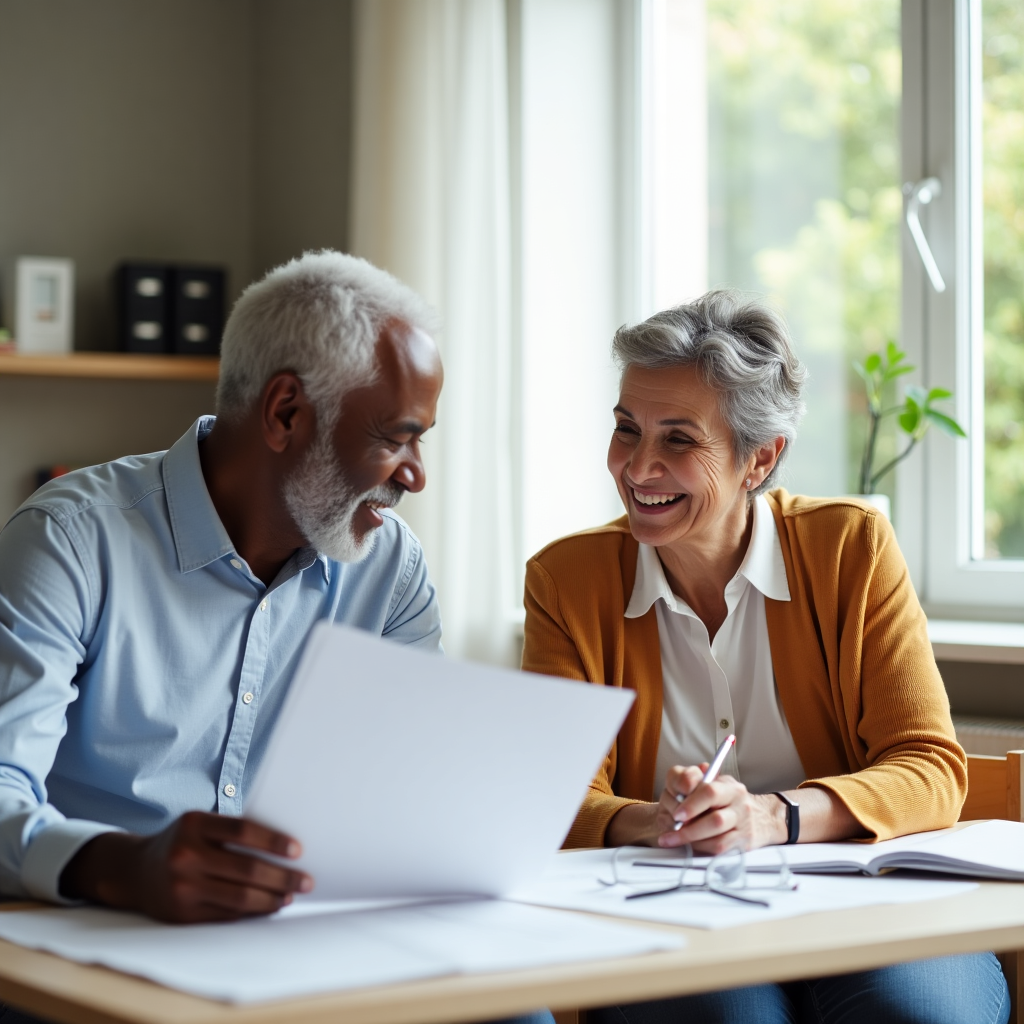 Retirement planning discussion
